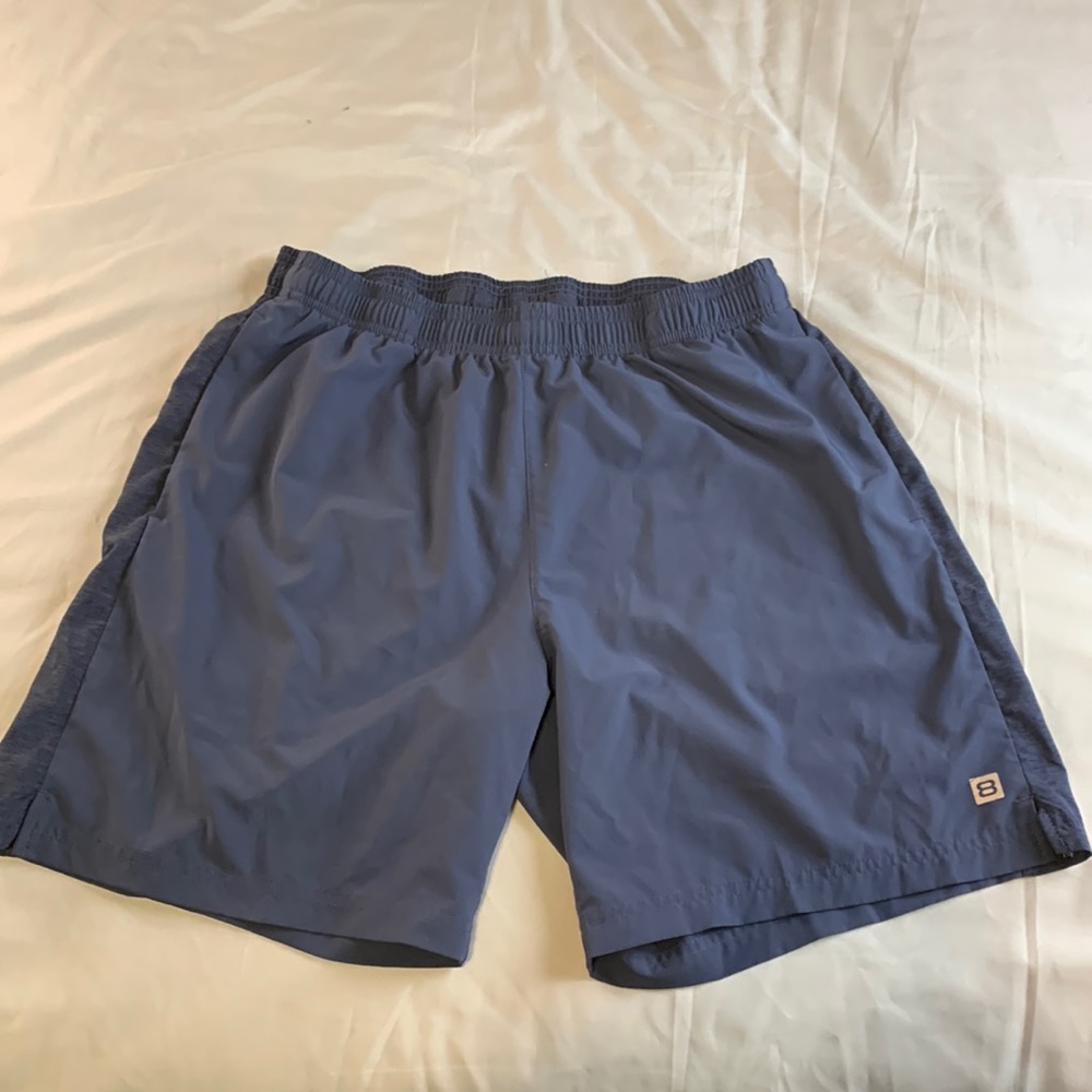 Layer 8 blue athletic shorts